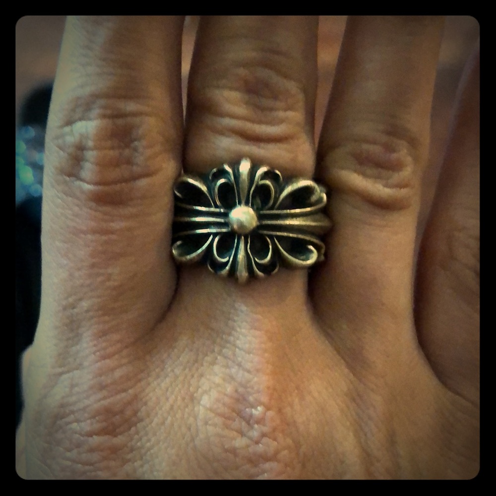 Chrome Hearts Fluer De Lis ring. Size 8